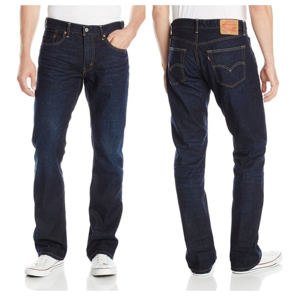 Levi's Other - Levis 559 dark wash relaxed straight jeans, 30x30